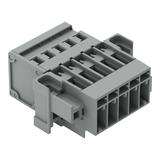 X-COM wtyk 5-biegunowy szary raster 5 mm /25szt./ WAGO