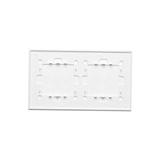 Simon 54 Touch Panel dotykowy S54 Touch 2 moduły 2 pola dotykowe pionowe + 4 pola dotykowe biała perła DSTR234/70 KONTAKT