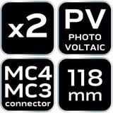 Klucze do złącz fotowoltaicznych MC4 2 szt.
