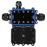 Puszka natynkowy HD IP68, 0,5-6,0mm2 ,2 dławnice M20, 2 dławnice M16, układ X