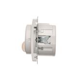 Simon Basic Łącznik z czujnikiem ruchu z przekaźnikiem 8(2) A 230V. Wymagana instalacja 3-przewodowa biały BMCR10P.01/11 KONTAKT