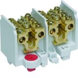 Zaciski rozgałęźne 2-polowe 4x25mm2 K25A HAGER