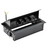 SIMON 480 TS48-710E300K0-44 Cover 3 gn. typ E i płytka dla 2 złączy RJ45 keystone; złącze w układzie