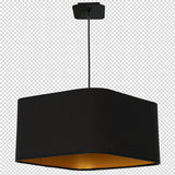 Milagro lampa wisząca Napoli E27 czarno/złota ML6368