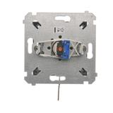 Łącznik na kluczyk pojedynczy jednobiegunowy 2 pozycyjny /0-I/ styk 1Z 5A 250V DW1K.01/48 KONTAKT