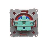 Simon Basic Gniazdo DATA do wersji IP44 z kluczem upraw. 16A 250V zaciski śrub. napis DATA na klapce czerwone *Wymagana uszczelka ramki BMGD1B.01/22 KONTAKT