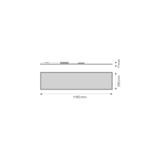 Oprawa BIOLUX HCL PANEL 1200 S 37W TW ZB