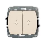 TREND Mechanizm łącznika zwiernego żaluzjowego beżowy