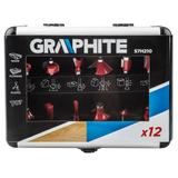 Frezy widiowe, trzpień 8 mm, zestaw 12 szt.