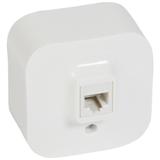 Forix IP20 Gniazdo 1Xrj11 Białe 782414 LEGRAND
