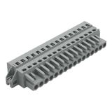 Gniazdo MCS‑MIDI Classic 16‑biegunowe szare raster 5mm 231‑116/031‑000 /10szt./ WAGO