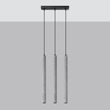 Sollux Lampa wisząca PASTELO 3L beton SL.1272