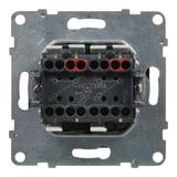 SUNO - Łącznik schodowy podwójny - 10 AX - 250 V~ - zaciski automatyczne, Aluminium, Legrand