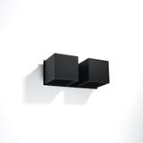 Sollux Kinkiet QUAD 2 czarny SL.0657