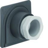 BERKER W.1 Membrana 1 wyjście na rurę średnica M20x1,5 szary 18163515 HAGER