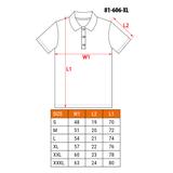 Koszulka polo DENIM, rozmiar XL