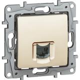 NILOE - GNIAZDO 1XRJ45 KAT. 6 UTP KREMOWE, Legrand
