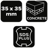 Groszkownik SDS Plus 40x40mm 16 zębów GRAPHITE 57H573 GTX 57-573 GTX Poland