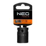 Nasadka udarowa 1/2", 19 x 38mm, Cr-Mo