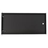 Drzwi metalowe do szafy wiszącej bez zamka 600x6U