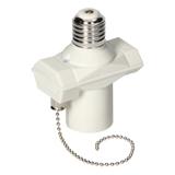 Oprawka do lampy OPW E-27 z wyłącznikiem OPW E-27 BI ORNO