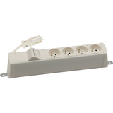 Simon 480 TS48-210E400K0-33 Listwa poszerzona 4 gn. typ E i płytka 2xRJ45 keystone złącze w układzi 48210E400K00000-33 KONTAKT