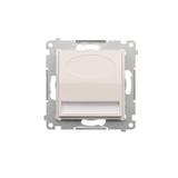 Simon 54 Oprawa oświetleniowa LED 230V AC 1.1 W białe ciepłe 3100 K biały