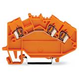 Złączka TOPJOB 3-przewodowa 2,5mm2 pomarańczowa /50szt./ 780-654 WAGO