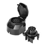Gniazdo przyczepy tworzywo 13-pin 12/24V OR-AE-13230 ORNO