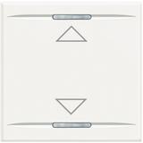 AXOLUTE MYHOME - KLAWISZ ''GÓRA-DÓŁ'' 2M BIAŁY, Bticino