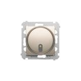 Simon 54 Dzwonek elektroniczny 230V złoty mat