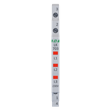 Lampka kontrolna zasilania 1/3S 3xLED czerwona LK-703R F&F