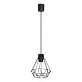 CUBO 1P E27, lampa wisząca, max. 60W, czarna