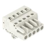 Gniazdo MCS‑MIDI Classic 5‑biegunowe jasnoszare raster 5mm 721‑105/008‑000 /100szt./ WAGO