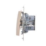 Simon 54 Łącznik schodowy 16A 250V zaciski śrubowe kremowy DW6A.01/41 KONTAKT