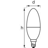 Lampa LED SMART+ WiFi Classic B40 DIM 2700K E14 FR