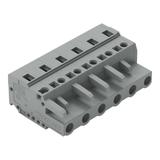 MCS-MIDI Classic gniazdo 6-bieg. szare raster 7,5 mm /50szt./ WAGO