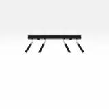 Sollux Plafon EYETECH 4 czarny SL.0900