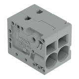 Złączka do płytek drukowanych 6mm2 RM 7,5mm 2-bieg szara /140szt./ 2626-1102/020-000 WAGO
