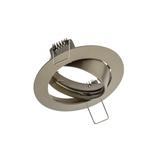 SUFITOWA OPRAWA PUNKTOWA Z REGULACJĄ KĄTA (OCZKO) PORTO-K, ODLEW, IP20, INOX