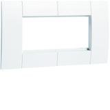 tehalit.WA Ramka montażowa 2-krotna 45x45mm biały