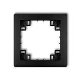 DECO Ramka pośrednia czarna mat