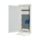 KLV-48HWM-W-F Rozdzielnica multimedialna podtynkowa G-K IP30 1x14 płaska drzwi wifi 302549 EATON