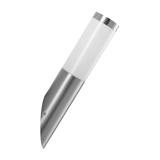 EDERA oprawa ogrodowa, E27, max. 15W, IP44, skos, stal nierdzewna