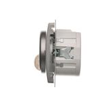 Simon Basic Łącznik z czujnikiem ruchu z przekaźnikiem z zabezpieczeniem 8(2) A 230V stal inox *Wymagana instalacja 3-przewodowa BMCR11P.01/21 KONTAKT