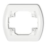 TREND Ramka pozioma pojedyncza biała