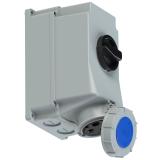 GN.Z WYŁ.0-1 63A 3P IP 67 BLOK.MECH.OB.DUÍA 75332-6 PCE
