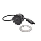 INCARA: DISQ 60 - USB A+C - 0,5 M WIELAND-METAL/CZARNY, Legrand