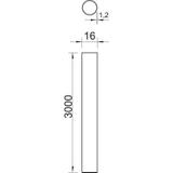 S16 W ALU, Rura aluminiowa