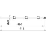 Przedłużacz kołka stykowego S 66 do PHE III 60-110 kV, kat. S